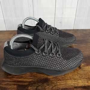 Allbirds Womens TD Tree Dashers Black Gray Running Shoes Size 7.5